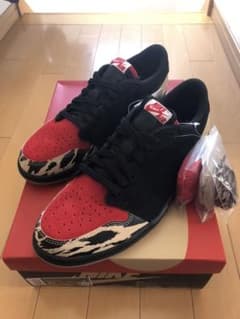 【新品】28cm NIKE ナイキ エアジョーダン1 LOW ソールフライのサムネイル