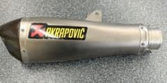 AKRAPOVIC チタンマフラーのサムネイル