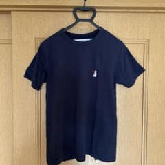 EEL ネイビー Tシャツ Sサイズ 猫刺繍のサムネイル