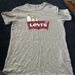 Levi's スヌーピー Tシャツ M グレーのサムネイル