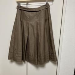 ANAYI ひざ丈スカート ブラウンのサムネイル
