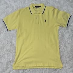 [Unused] Polo Ralph Lauren Polo Shirt, Custom Slim Fit, Yellow, Size M