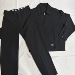 Dickies　ブラックジャケット・パンツ　セットアップのサムネイル