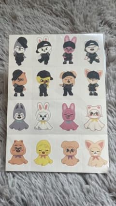straykids スキズ　エコパ　ペインティングシールのサムネイル
