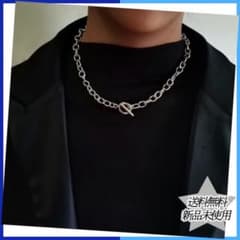 《No.31》 ユニセックス チェーンネックレス マンテル シルバー ストリートのサムネイル