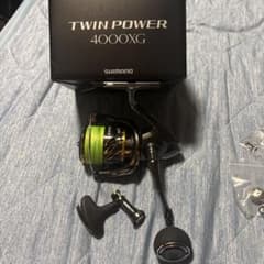 SHIMANO 20TWIN POWER 4000XG スピニングリール - メルカリ