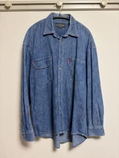 POLO WORK'S デニムシャツ 長袖のサムネイル