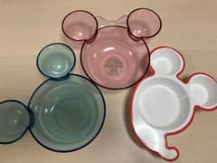 ミッキーマウス プレート 3枚セットのサムネイル