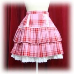 BABY オリジナルタータン2段プリーツスカートのサムネイル