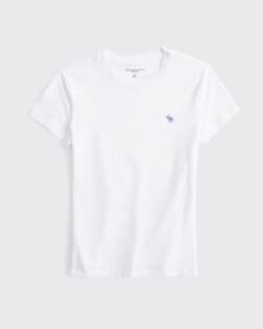 新品タグ付き　Abercrombie & Fitch BABY TEE ホワイトのサムネイル