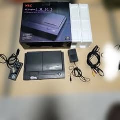 NEC PC Engine DUO 本体(箱付)とソフト2本付 作動確認済み
