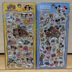【国内正規品】ディズニー プチドロップステッカー 2種セットのサムネイル
