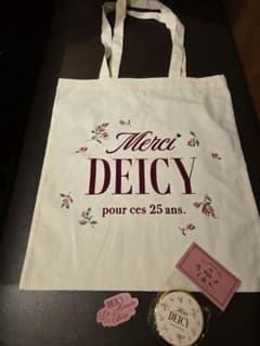 新品未開封 popup限定DEICY トートバッグ ミラー ステッカーセットのサムネイル