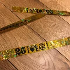 安室奈美恵 ライブ Finally 銀テープ １枚のサムネイル