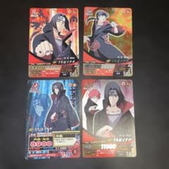 NARUTO データカードダス うちはイタチ 4枚セット - メルカリ