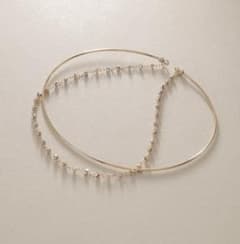 ココシュニック カットビーズクリッポン バングル ブレスレット K10