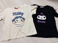 ミルキーとKuromi Tシャツ 2枚セットのサムネイル