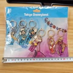 Tokyo Disneyland 디즈니 열쇠 고리 6 개 세트 [여름 축제]