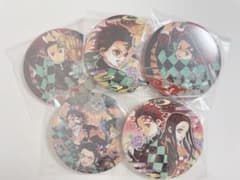 Demon Slayer: Kimetsu no Yaiba Can Badge Set of 5