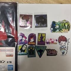ハンターハンター シール 一番くじ ウエハース ヒソカ イルミ タオル