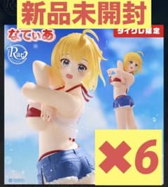 タイクレ限定‼️ なてぃあ 美少女フィギュア Tシャツversion 6体セット