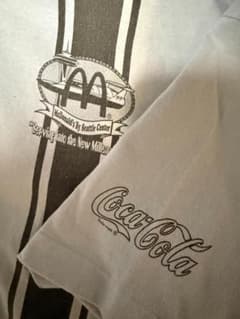 90s マクドナルド×コカコーラ コラボTシャツ XXL シアトル 企業物 90s マクドナルド×コカコーラ コラボTシャツ XXL シアトル 企業物