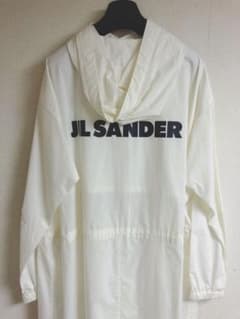 ★新品未使用 タグ付き★ ジルサンダー バックロゴプリント　モッズコート