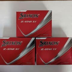 ☆新品☆スリクソン Z-STAR XV ゴルフボール 3ダース ホワイト 36球 - 5