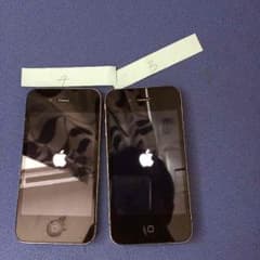 iPhone4 ブラック 2台セット バラ売り可  3 4のサムネイル