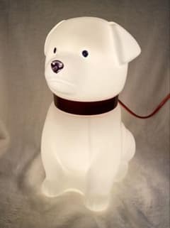 MAXRAY マックスレイ 子犬ランプ 犬 岡田あーみん 希少品 ビンテージ