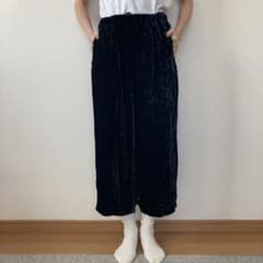 古着 コムデギャルソン ベロアパンツ ワイドパンツ ギャルソン ペンギンパンツ