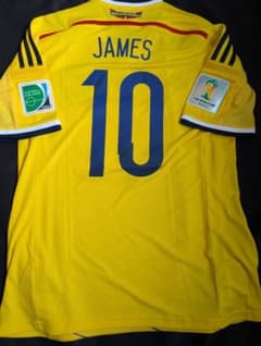 【新品タグ付き】コロンビア代表/ハメス・ロドリゲス/H/2014W杯モデル 新品タグ付き】コロンビア代表/ハメス・ロドリゲス/H/2014W杯