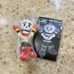 UNDERTALE アンダーテール つまんでつなげてマスコット ガチャ パピルスのサムネイル