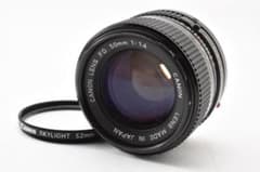 CANON LENS New FD 50mm F1.4 単焦点レンズ ジャンク - メルカリ
