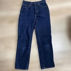 GU ストレートデニムパンツ ネイビーのサムネイル