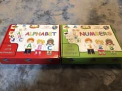 ABC, numbers puzzle アルファベットパズルのサムネイル