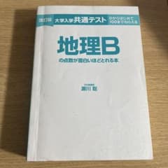 地理B の点数が面白いほどとれる本 改訂版のサムネイル