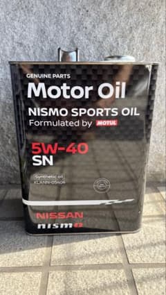 NISMO SPORTS OIL 5W-40 SN 4リットル 複数缶購入可NISMO SPORTS OIL 5W-