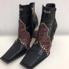 完売 YELLO MAVERICK SHORT BOOTS ウエスタンブーツ YELLO ウエスタンブーツ MAVERICK SHORT BOOTS キズ有 - メルカリ