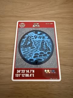 マンホールカード 山口県 長門市のサムネイル