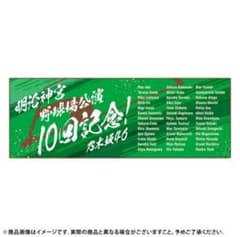 乃木坂46 神宮　10回記念　ショルダータオル　美品 乃木坂46 明治神宮野球場10回記念 ショルダータオル 記念タオル - メルカリ
