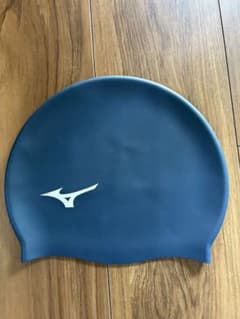 Mizuno 水泳帽 ネイビー フリーサイズのサムネイル