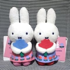 ミッフィースタイル MIFFY and ROSE マスコットキーチェーン バラ