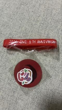 INI 5TH ANNIVERSARY 松田迅ラバーバンド ステッカーのサムネイル