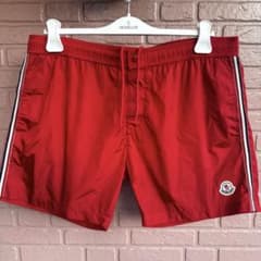 【MONCLER】 美品 トリコロールライン 迷彩柄 ショートパンツ 水陸両用 MONCLER】 24SS モンクレール トリコロールライン 水陸両用ショーツ