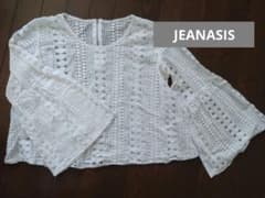 JEANASIS レース ブラウス カットソー ジーナシス トップスのサムネイル