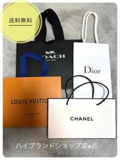 ハイブランド ショップ袋 4点 まとめ売りのサムネイル