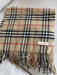 Burberrys Pure Cashmere マフラー ノバチェック - メルカリ