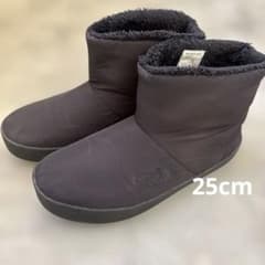 THE NORTH FACE ブラック スノーブーツ 25cm - メルカリ