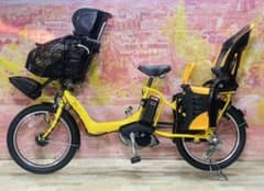 ZK3352 電動自転車 ブリヂストン アンジェリーノ子供乗せ 20インチ 